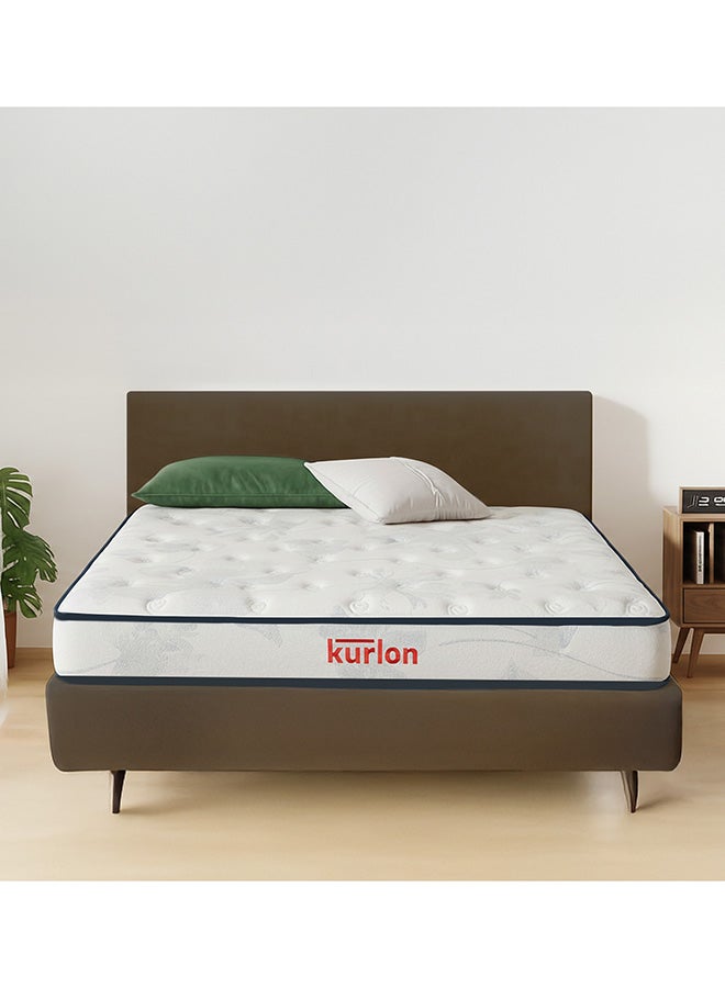Kurlon DuoRest Memory Foam | Soft, Firm and Reversible Mattress with HR Foam for Back Support | Reinforced Bonded Foam | Medium Firm | Antibacterial | 200x200x20 - Image 1